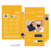 Kissen Intex Downy Pillow Aufblasbar Blau 43 x 9 x 28 cm (24 Stück)
