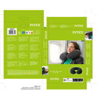 Reisekissen Intex Grau 36 x 10 x 30 cm (36 Stück)