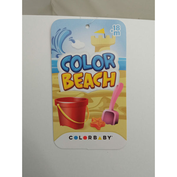 Strandspielzeuge-Set Colorbaby Wagen Polypropylen (12 Stück)