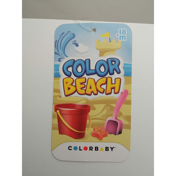 Strandspielzeuge-Set Colorbaby Polypropylen (18 Stück)