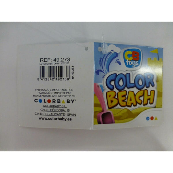 Strandspielzeuge-Set Colorbaby Polypropylen (8 Stück)