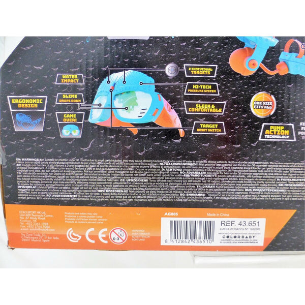 Wasserpistole Eolo AQUA GEAR Blau 250 ml 37,5 x 8,5 x 11 cm (6 Stück)