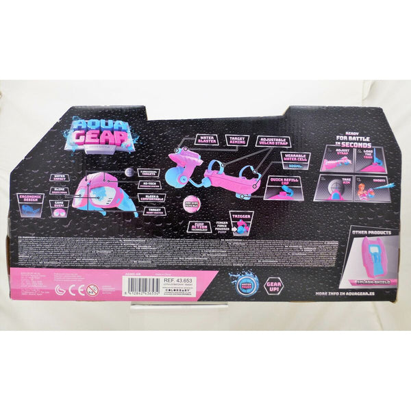 Wasserpistole Eolo AQUA GEAR Rosa 250 ml 38 x 8 x 7,5 cm (6 Stück)
