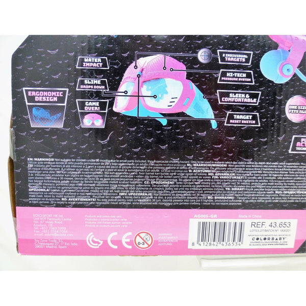 Wasserpistole Eolo AQUA GEAR Rosa 250 ml 38 x 8 x 7,5 cm (6 Stück)