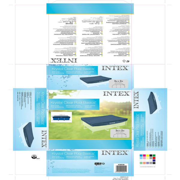 Poolabdeckung Intex 28038 300 x 20 x 200 cm