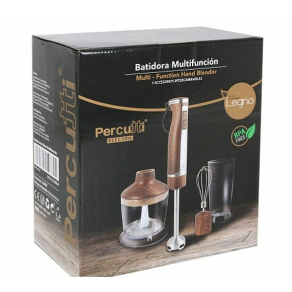 Multifunktions Handmixer mit Zubehör Percutti Schwarz 1100 W