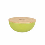 Schüssel Percutti Melamine Braun grün 18,9 x 18,9 x 8,5 cm Bambus (4 Stück)