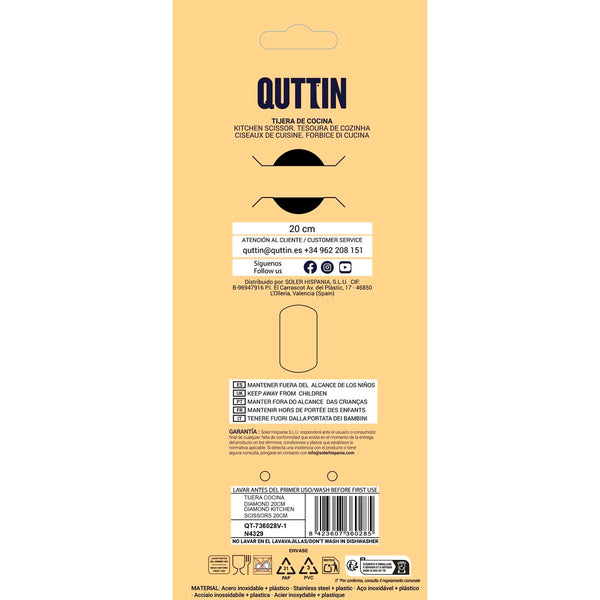 Kräuterschere Quttin 50385 (16 Stück)