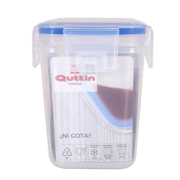 Lunchbox Quttin Quttin rechteckig 1 L 15 x 10 x 12 cm (12 Stück)