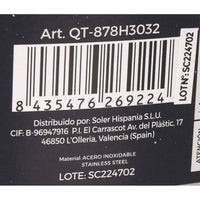 Kasserolle mit Glasabdeckung Quttin 6 L Ø 32,8 cm (2 Stück)