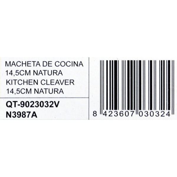 Küchenbeil Quttin Natura 14 cm 122 mm (24 Stück) (14,5 cm)