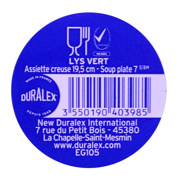 Suppenteller Duralex Lys Ø 19 cm grün (24 Stück)