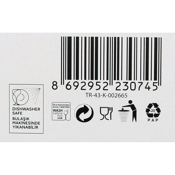Gläserset LAV Assos 360 ml 6 Stücke (8 Stück)