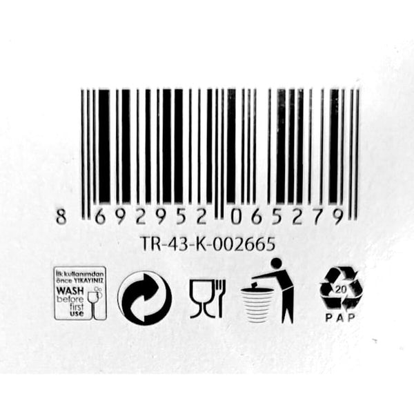 Gläserset LAV Lal 480 ml 6 Stücke (8 Stück)