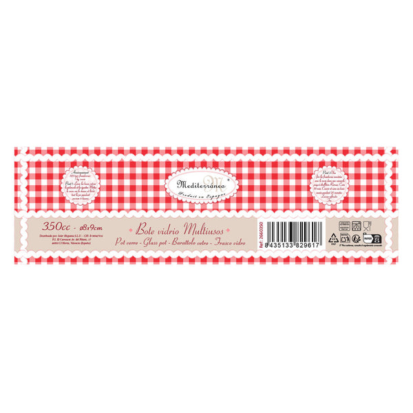 Gefäß Mediterraneo M127262 Glas 350 ml (12 Stück) (350 cc)