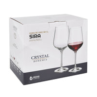 Gläsersatz Bohemia Crystal Sira 580 ml 6 Stücke (4 Stück)