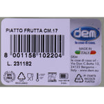 Dessertteller Dem Inside 17 x 17 x 1,5 cm (36 Stück)