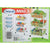 Gemüsewagen Tontarelli Mito 3 Kunststoff grün 40 x 29 x 62 cm (12 Stück)