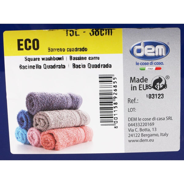 Bottich Dem Eco 38 x 38 x 15 cm Blau