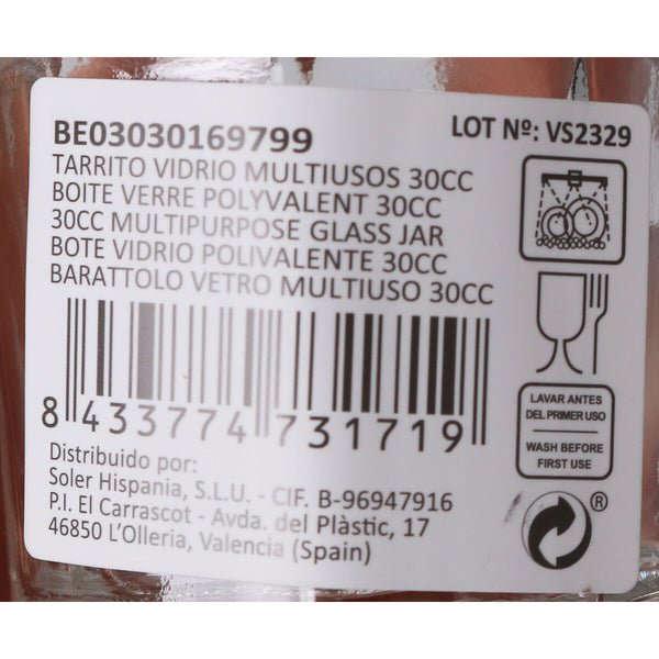 Glasgefäß Mediterraneo Mediterranean Glas 30 ml