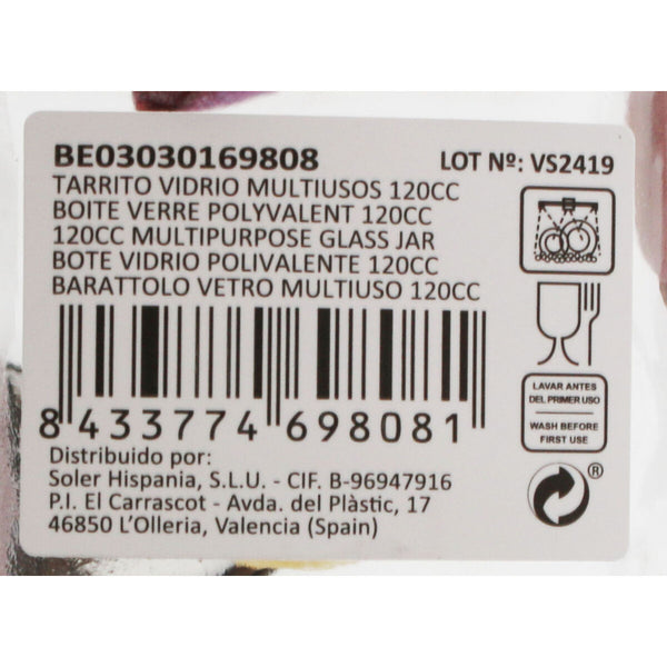 Topf Mediterraneo 120 ml Glas (96 Stück)