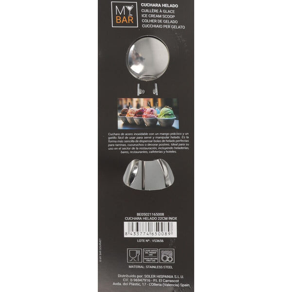 Eislöffel Privilege 47074 Edelstahl (12 Stück) (22 cm)