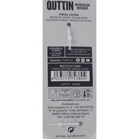 Küchenpinsel Quttin Clear Silikon 24 x 4 x 0,5 cm