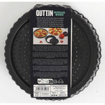 Kuchenspringform Quttin Stahl 24 x 5 cm (12 Stück)