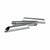 Backformen-Set Wooow Edelstahl Silberfarben Stahl 3 Stücke 2,5 x 12,5 cm (36 Stück) (3 pcs)