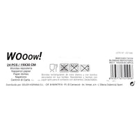 Tortenboden Wooow Weiß Papier 19 x 30 cm 24 Stücke (36 Stück)