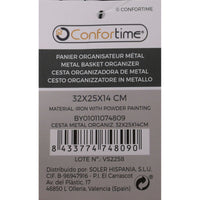 Mehrzweckkorb Confortime 32 x 25 x 14 cm (12 Stück)
