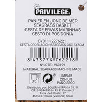 Mehrzweckkorb Privilege 28 x 18 x 5 cm (18 Stück)