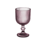 Weinglas Vivalto OCT-DK80005SC OCT-DK80005SC Rosa Glas 260 ml Streifen (6 Stück)