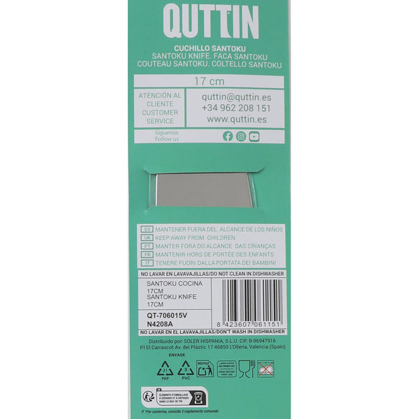 Küchenmesser Quttin Santoku Black 17 cm (24 Stück)