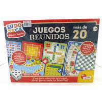 Tischspiel Lisciani Juegos reunidos ES 40 x 0,1 x 33 cm (12 Stück)
