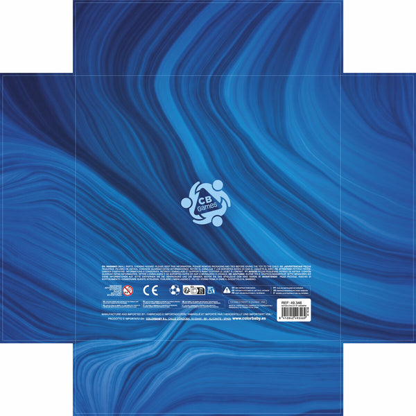 Tischspiel CB Games Rummi 24,5 x 3 x 6 cm (112 Stücke) (6 Stück)