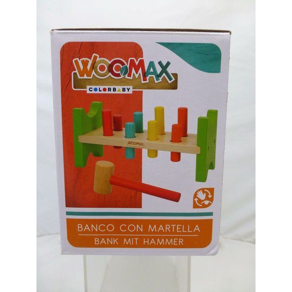 Geschicklichkeitsspiel Woomax 10 Stücke 26 x 12 x 9 cm (6 Stück)