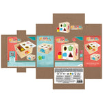 Kinder Puzzle aus Holz Woomax Formen 13,5 x 7,5 x 13 cm (6 Stück)