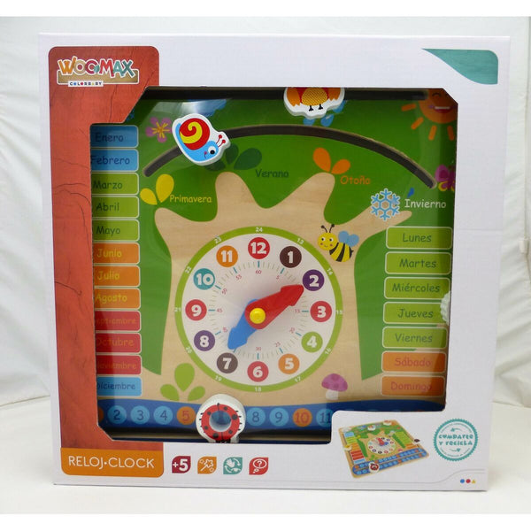 Lernspiel Colorbaby Kalender 30 x 30 x 3 cm (6 Stück)