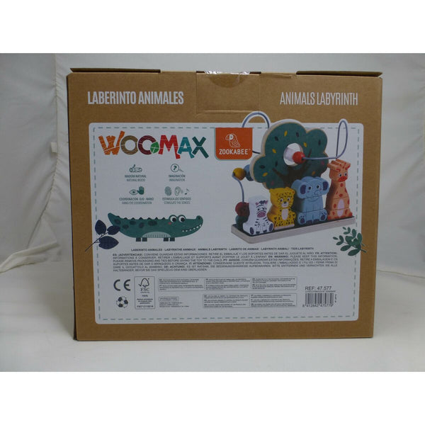 Geschicklichkeitsspiel für Babys Woomax tiere 25 x 22 x 10 cm (6 Stück)