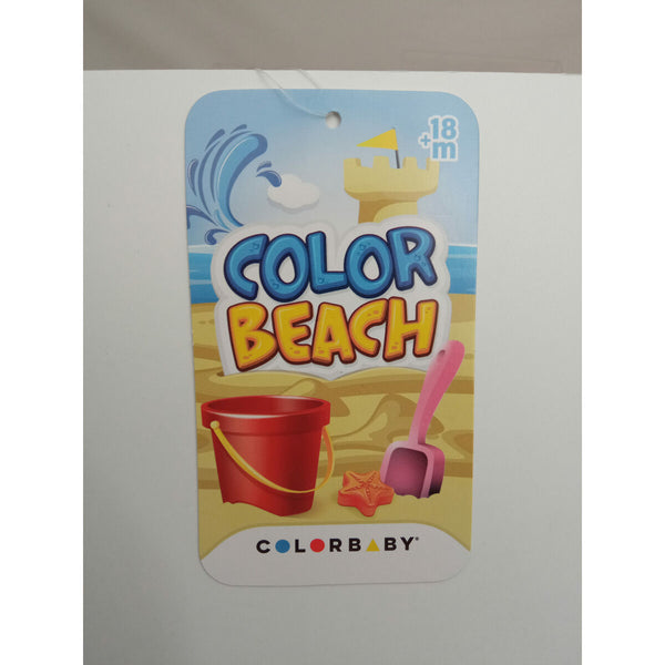 Strandspielzeuge-Set Colorbaby 6 Stücke 27 cm (12 Stück)