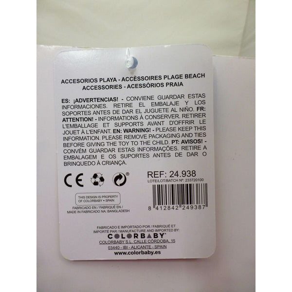 Strandspielzeuge-Set Colorbaby 7 Stücke Schiff Polypropylen (24 Stück)