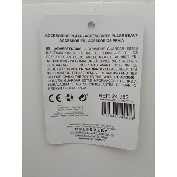 Strandspielzeuge-Set Colorbaby 3 Stücke Schiff Polypropylen (12 Stück)