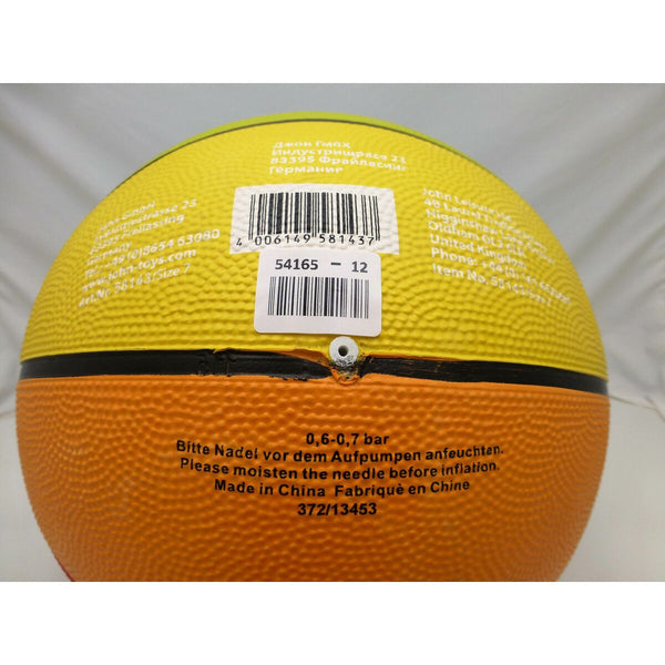 Basketball John Sports Rainbow 7 Ø 24 cm 12 Stück