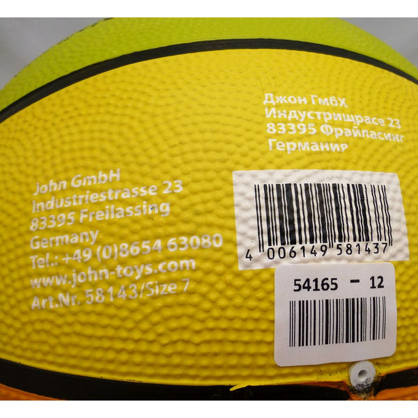 Basketball John Sports Rainbow 7 Ø 24 cm 12 Stück