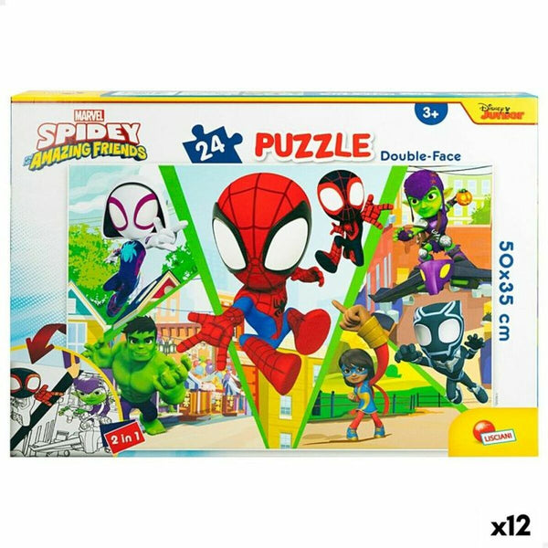 Kinderpuzzle Spidey Spidey 24 Stücke 12 Stück