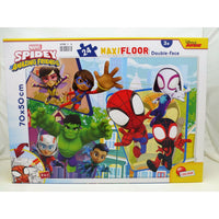 Kinderpuzzle Spidey Beidseitig 24 Stücke 70 x 1,5 x 50 cm (6 Stück)