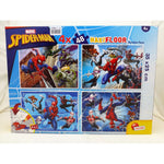 Kinderpuzzle Spider-Man Beidseitig 4 in 1 48 Stücke 35 x 1,5 x 25 cm (6 Stück)