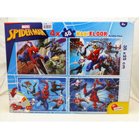 Kinderpuzzle Spider-Man Beidseitig 4 in 1 48 Stücke 35 x 1,5 x 25 cm (6 Stück)