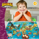 Playset Colorbaby 19 Stücke 6 Stück 17 x 9 x 6 cm Dinosaurier